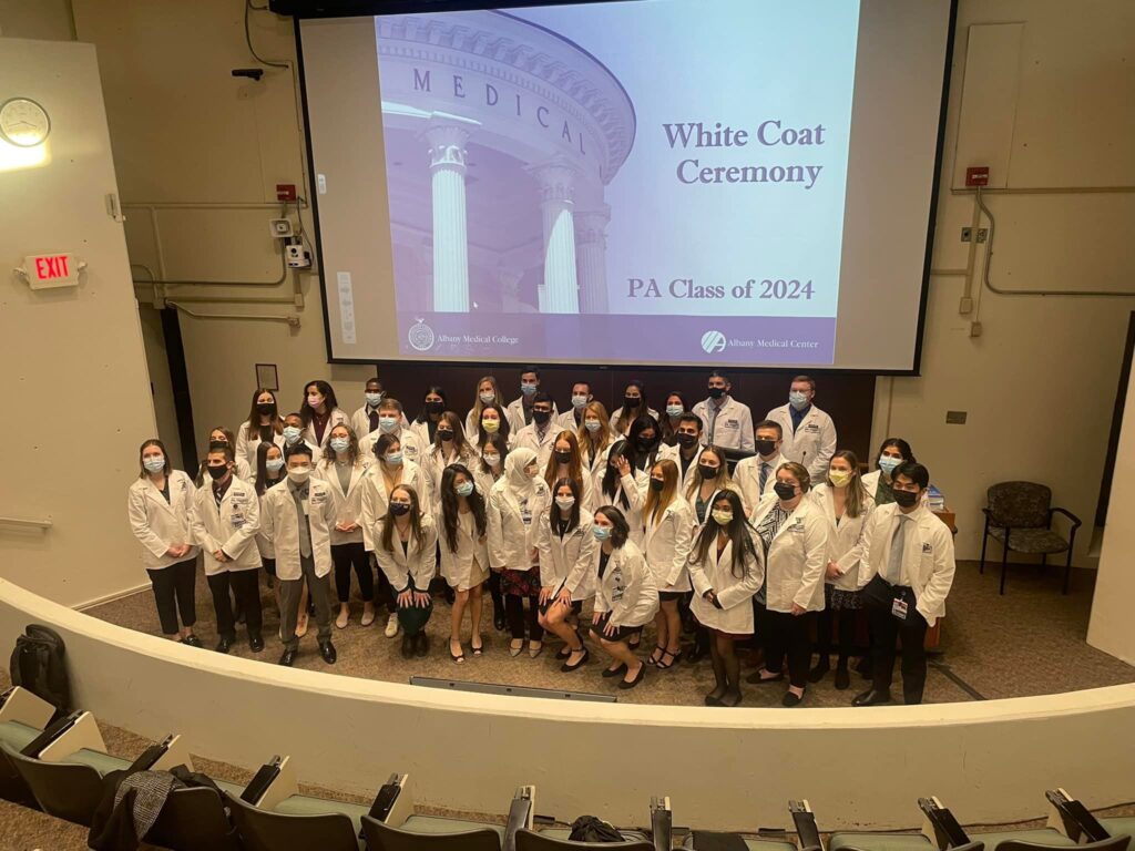 Picture of White Coat Ceremony for the Class of 2024